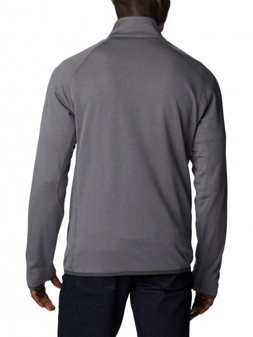 pulover polar pt. barbati Columbia Triple Canyon Full Zip gri 4