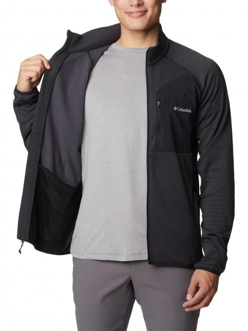 pulover polar pt. barbati Columbia Triple Canyon Full Zip negru 5