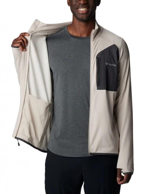 pulover polar pt. barbati Columbia Triple Canyon Full Zip nisip 5