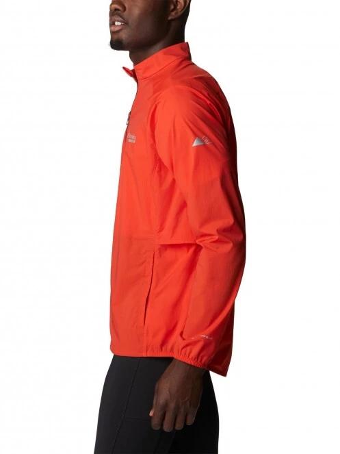 jacheta pentru alergare pt. barbati Columbia M Endless Trail Wind Shell portocaliu 3