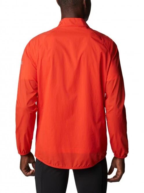 jacheta pentru alergare pt. barbati Columbia M Endless Trail Wind Shell portocaliu 4