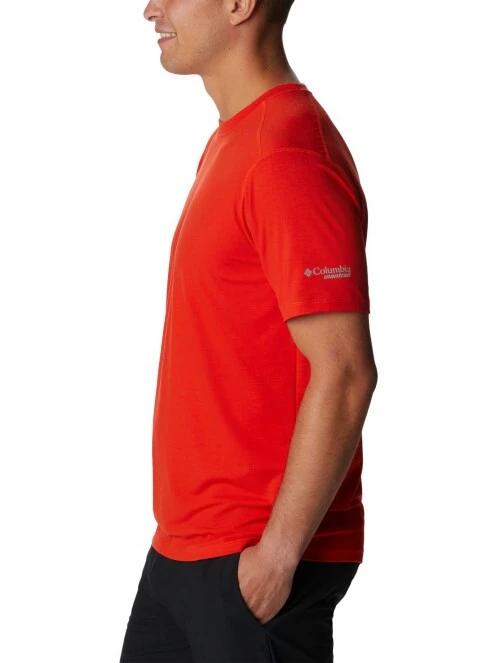 tricou pentru sport, cu maneci scurte pt. barbati Columbia M Endless Trail Running Tech Tee portocaliu 3