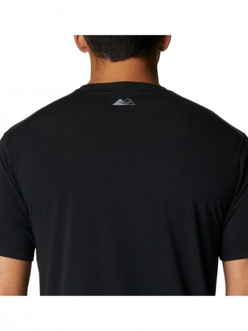 tricou pentru sport, cu maneci scurte pt. barbati Columbia M Endless Trail Running Tech Tee negru 6