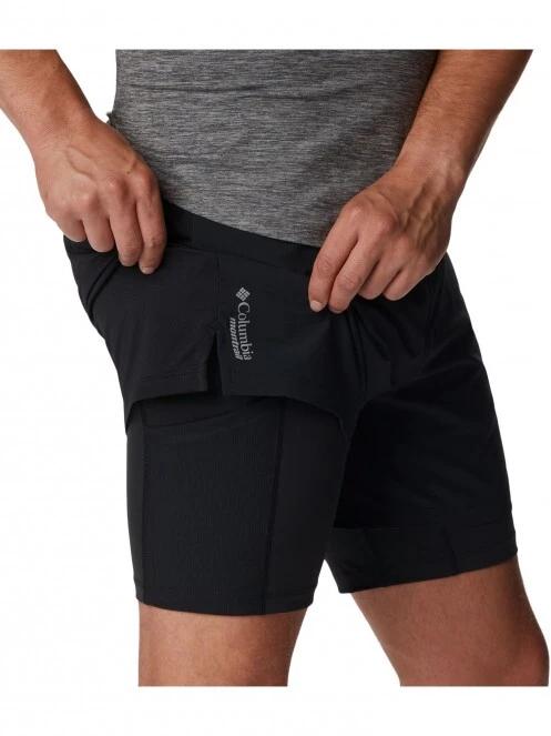 pantaloni scurti pentru sport pt. barbati Columbia M Endless Trail 2 In 1 Short negru 6