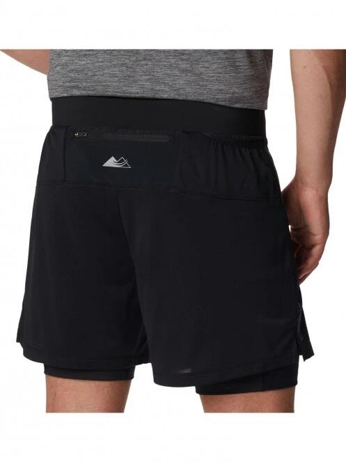 pantaloni scurti pentru sport pt. barbati Columbia M Endless Trail 2 In 1 Short negru 7