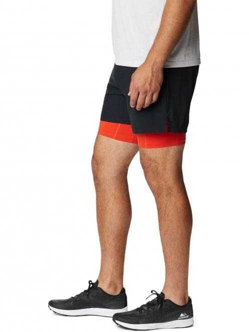 pantaloni scurti pentru sport pt. barbati Columbia M Endless Trail 2 In 1 Short negru 3