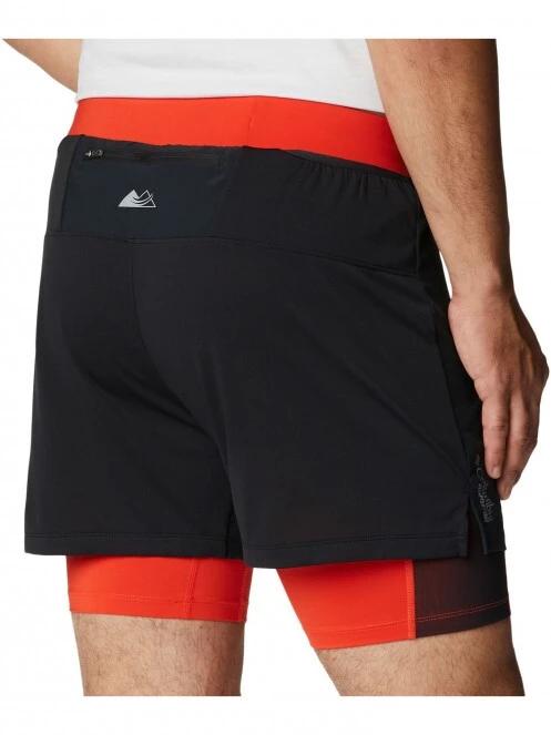 pantaloni scurti pentru sport pt. barbati Columbia M Endless Trail 2 In 1 Short negru 7