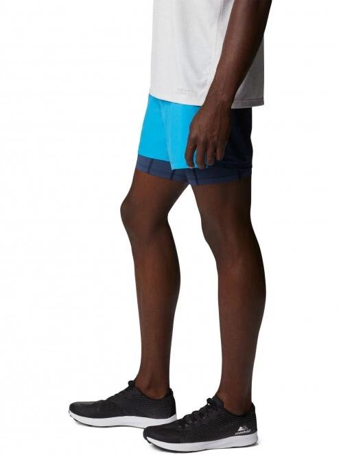 pantaloni scurti pentru sport pt. barbati Columbia M Endless Trail 2 In 1 Short albastru 3
