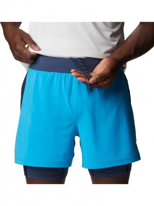 pantaloni scurti pentru sport pt. barbati Columbia M Endless Trail 2 In 1 Short albastru 5