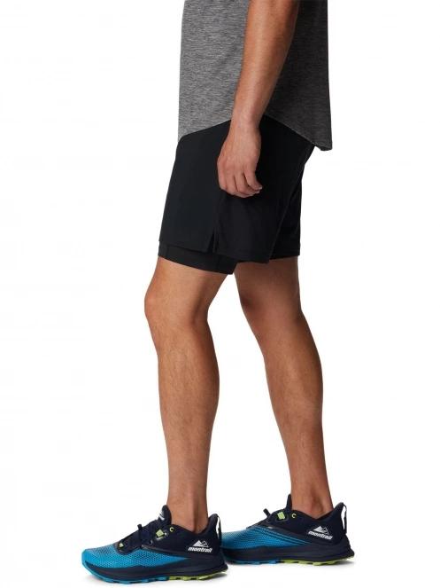 pantaloni scurti pentru sport pt. barbati Columbia M Endless Trail 2in1 Short negru 3