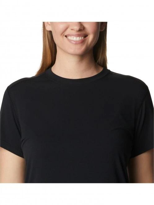 tricou pentru sport, cu maneci scurte pt. femei Columbia W Endless Trail Running Tech Tee negru 5