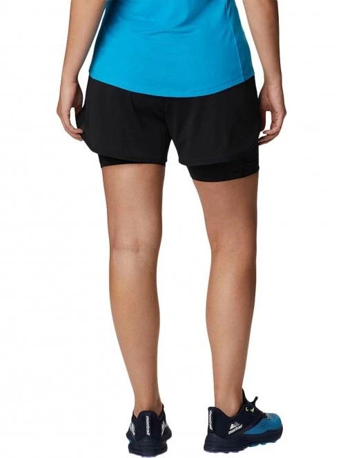 pantaloni scurti pentru sport pt. femei Columbia W Endless Trail 2N1 Short negru 3