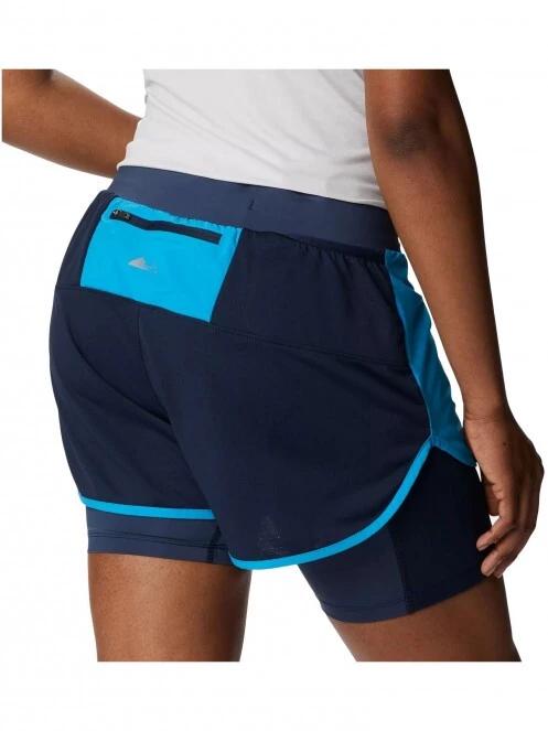 pantaloni scurti pentru sport pt. femei Columbia W Endless Trail 2N1 Short albastru 6