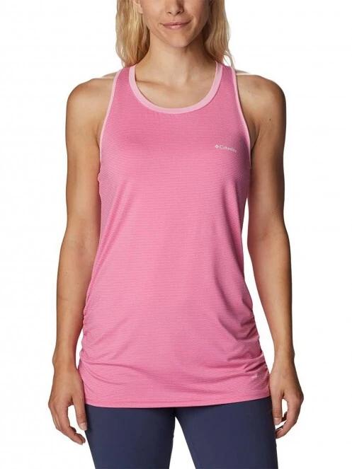 tricou pentru sport, cu maneci scurte pt. femei Columbia Leslie Falls Tank roz 2