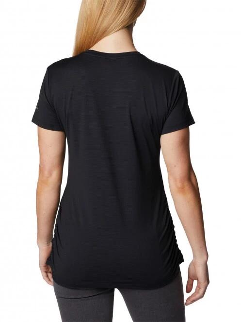 tricou pentru sport, cu maneci scurte pt. femei Columbia Leslie Falls Short Sleeve Shirt negru 4