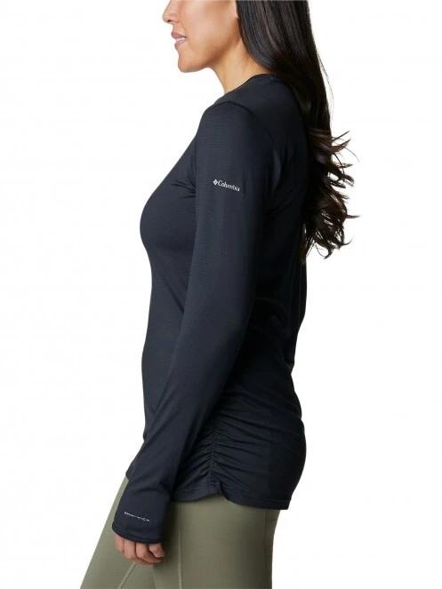 tricou cu maneci lungi, pentru sport pt. femei Columbia Leslie Falls Long Sleeve Shirt negru 3