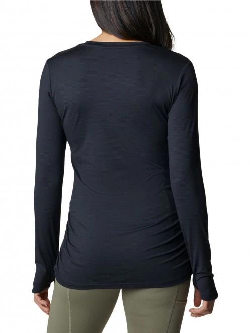 tricou cu maneci lungi, pentru sport pt. femei Columbia Leslie Falls Long Sleeve Shirt negru 4