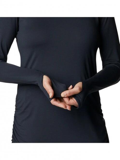 tricou cu maneci lungi, pentru sport pt. femei Columbia Leslie Falls Long Sleeve Shirt negru 5