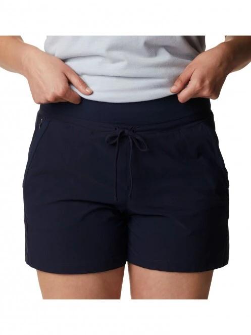 pantaloni scurti pentru drumetii pt. femei Columbia Leslie Falls Short albastru 5