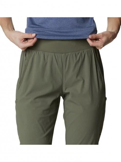 pantaloni de drumetie pt. femei Columbia Leslie Falls Pant verde 5
