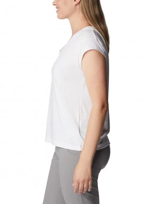 tricou cu maneci scurte pt. femei Columbia Boundless Beauty Tee alb 3