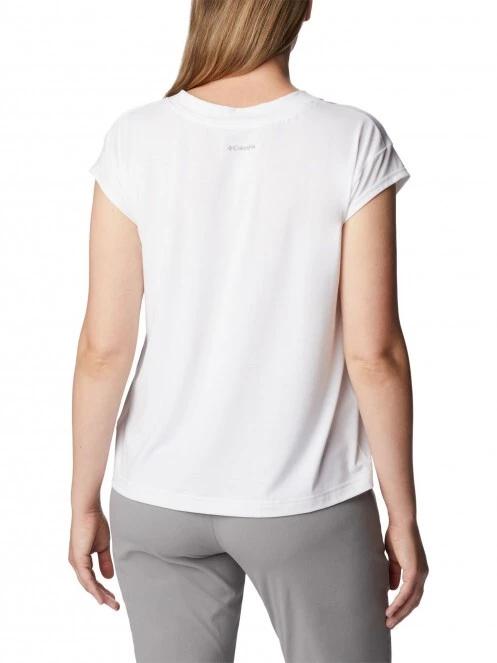 tricou cu maneci scurte pt. femei Columbia Boundless Beauty Tee alb 4