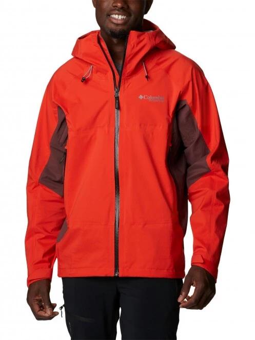 haine de ploaie pt. barbati Columbia Mazama Trail Shell portocaliu 2