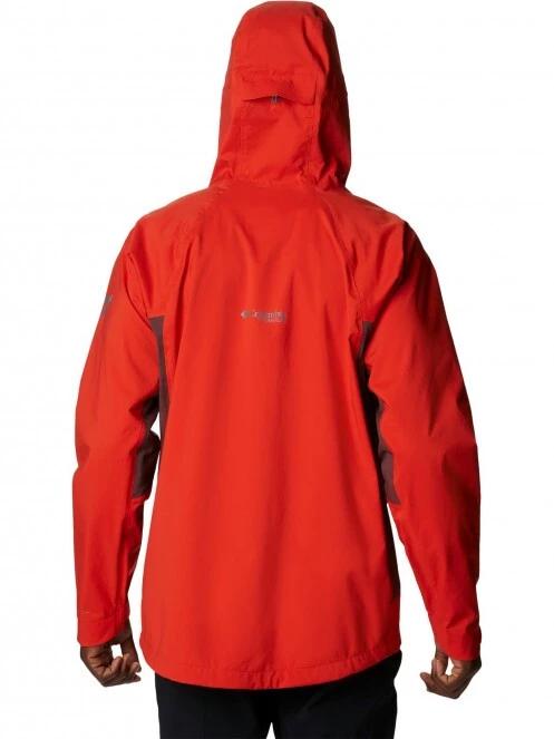haine de ploaie pt. barbati Columbia Mazama Trail Shell portocaliu 4