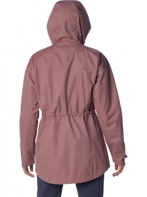 haine de ploaie pt. femei Columbia Hikebound Long Jacket violet 4