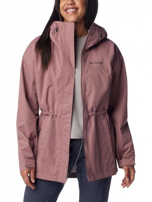 haine de ploaie pt. femei Columbia Hikebound Long Jacket violet 5