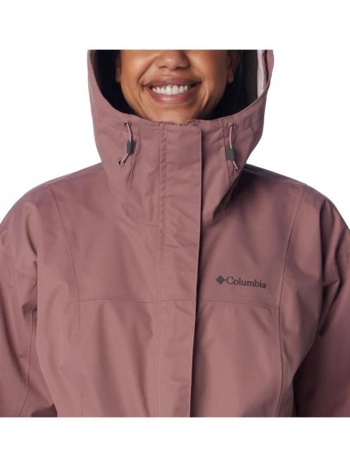 haine de ploaie pt. femei Columbia Hikebound Long Jacket violet 7