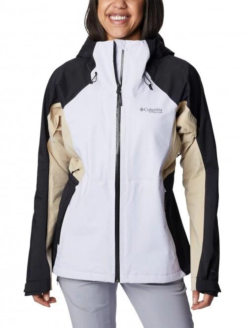 haine de ploaie pt. femei Columbia Mazama Trail Shell violet 2