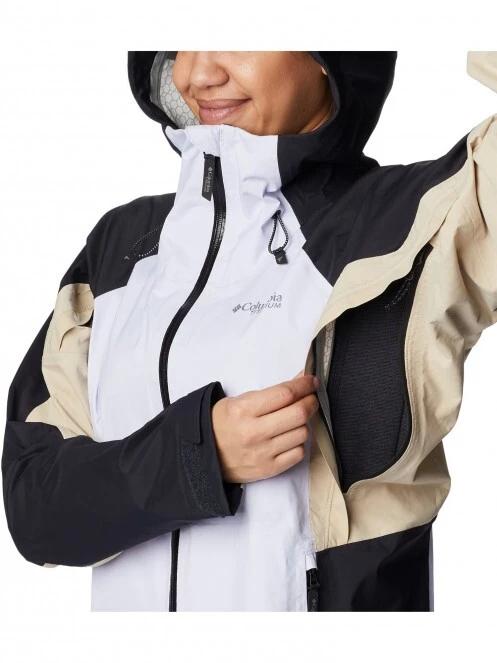 haine de ploaie pt. femei Columbia Mazama Trail Shell violet 6