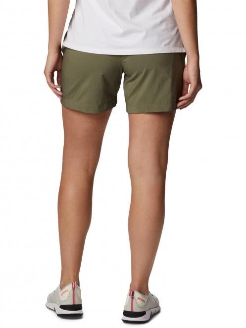 pantaloni scurti pentru drumetii pt. femei Columbia Silver Ridge Utility Short verde 4