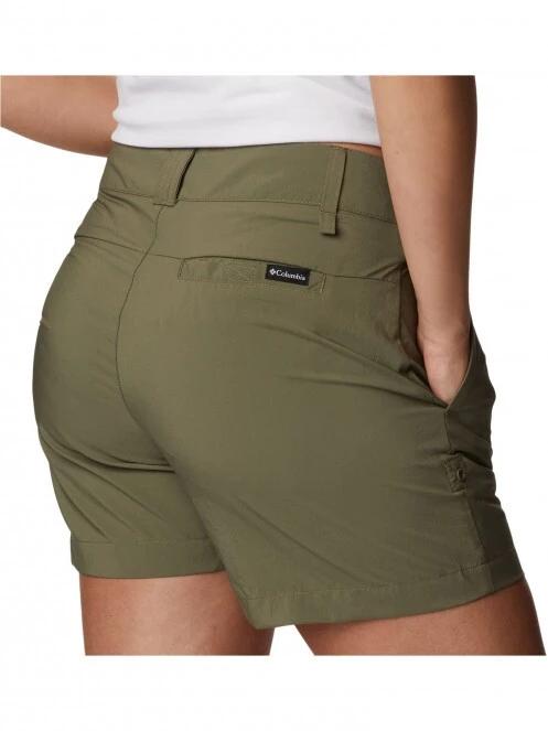 pantaloni scurti pentru drumetii pt. femei Columbia Silver Ridge Utility Short verde 6