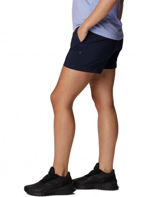 pantaloni scurti pentru drumetii pt. femei Columbia Silver Ridge Utility Short albastru 3