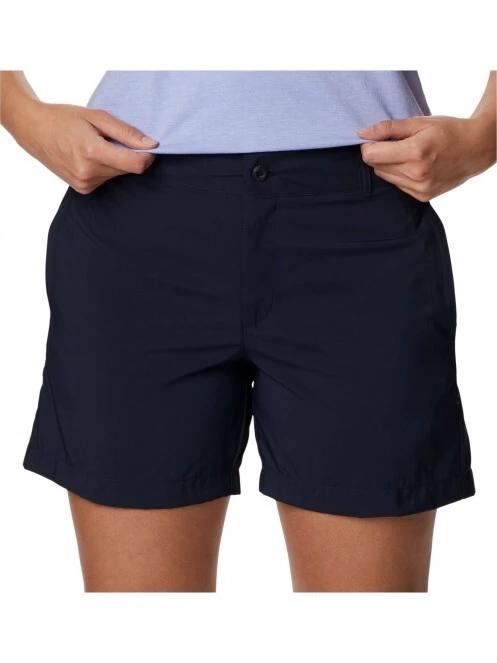pantaloni scurti pentru drumetii pt. femei Columbia Silver Ridge Utility Short albastru 5