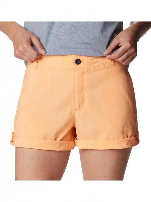 pantaloni scurti pentru drumetii pt. femei Columbia Silver Ridge Utility Short roz 5
