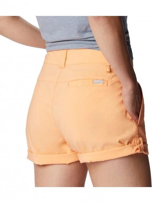 pantaloni scurti pentru drumetii pt. femei Columbia Silver Ridge Utility Short roz 6