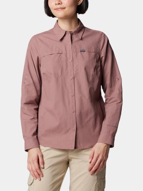 camasa de drumetie pt. femei Columbia Silver Ridge 3.0 Long Sleeve Shirt violet 2