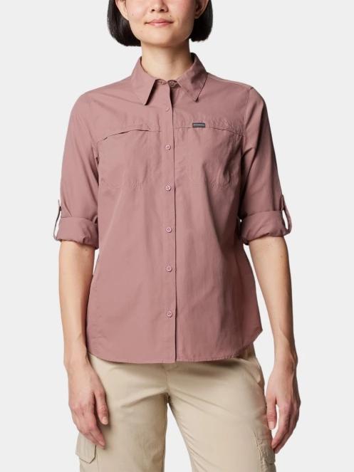 camasa de drumetie pt. femei Columbia Silver Ridge 3.0 Long Sleeve Shirt violet 5