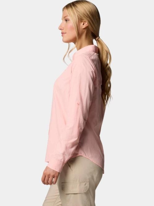 camasa de drumetie pt. femei Columbia Silver Ridge 3.0 Long Sleeve Shirt roz 3