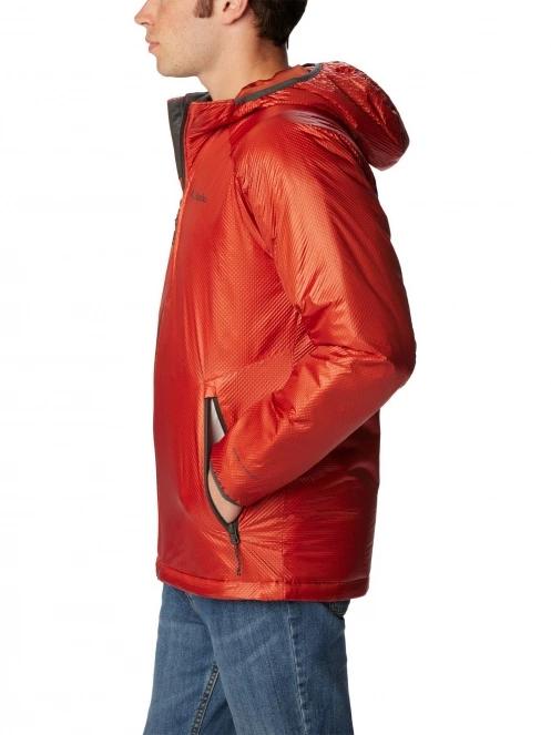 jacheta de strada pt. barbati Columbia Arch Rock Double Wall Elite Hooded Jacket rosu 3