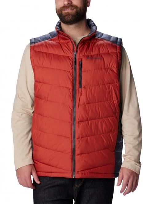 vesta pt. barbati Columbia Labyrinth Loop Vest rosu 2