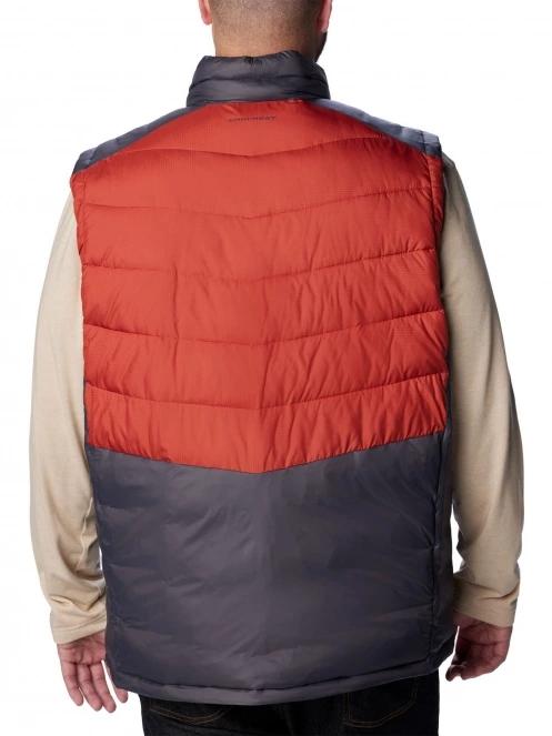 vesta pt. barbati Columbia Labyrinth Loop Vest rosu 4