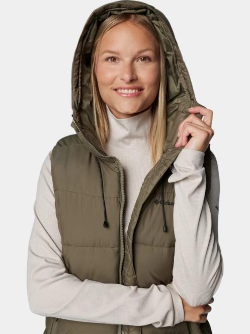 vesta pt. femei Columbia Pike Lake II Insulated Vest verde 7