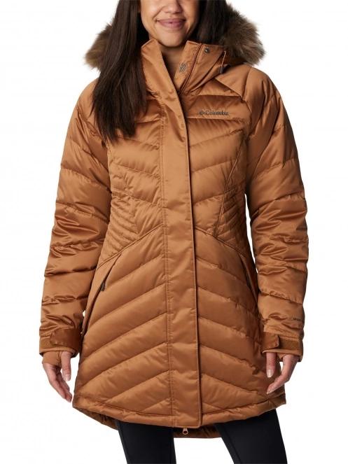 jacheta de strada pt. femei Columbia Lay D Down III Mid Jacket maro 2