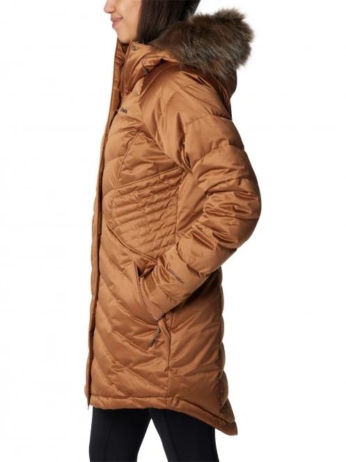 jacheta de strada pt. femei Columbia Lay D Down III Mid Jacket maro 3