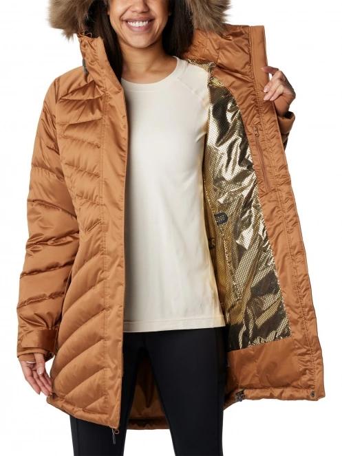 jacheta de strada pt. femei Columbia Lay D Down III Mid Jacket maro 5