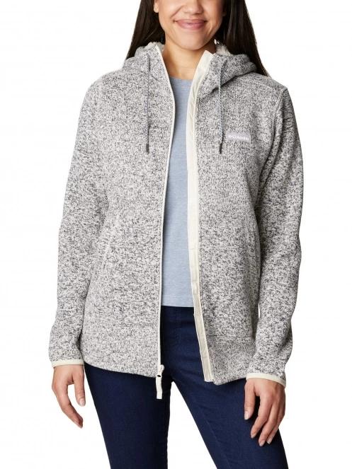 pulover polar pt. femei Columbia Sweater Weather Sherpa Full Zip nisip 5